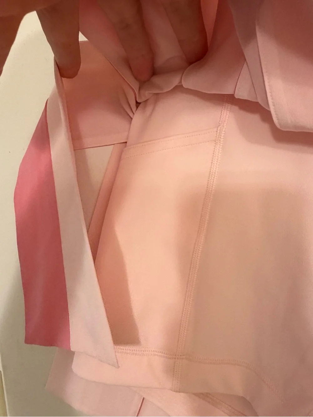 NWOT: $98 LULULEMON Peek-A-Boo Mid-Rise Tennis Skirt, Sz S, Pink Pearl/Candy Cld - Picture 10 of 10